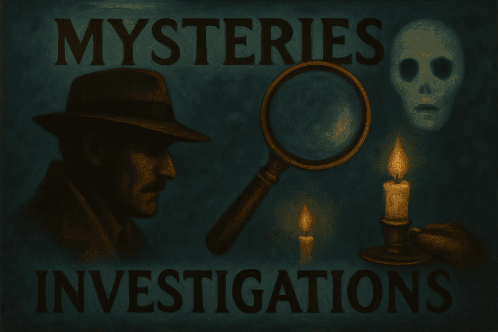 mysteries and investigations category image
