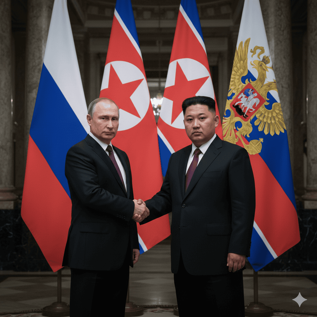 Russia North Korea strategic partnership explained How North Korea supports Russia in Ukraine war China role in Russia North Korea alliance South Korea Japan response Russia DPRK Global security impact of Russia DPRK treatyRussia North Korea alliance Russia North Korea treaty 2024 Putin Kim Jong Un partnership North Korea arms to Russia DPRK Russia military cooperation Ukraine war North Korea